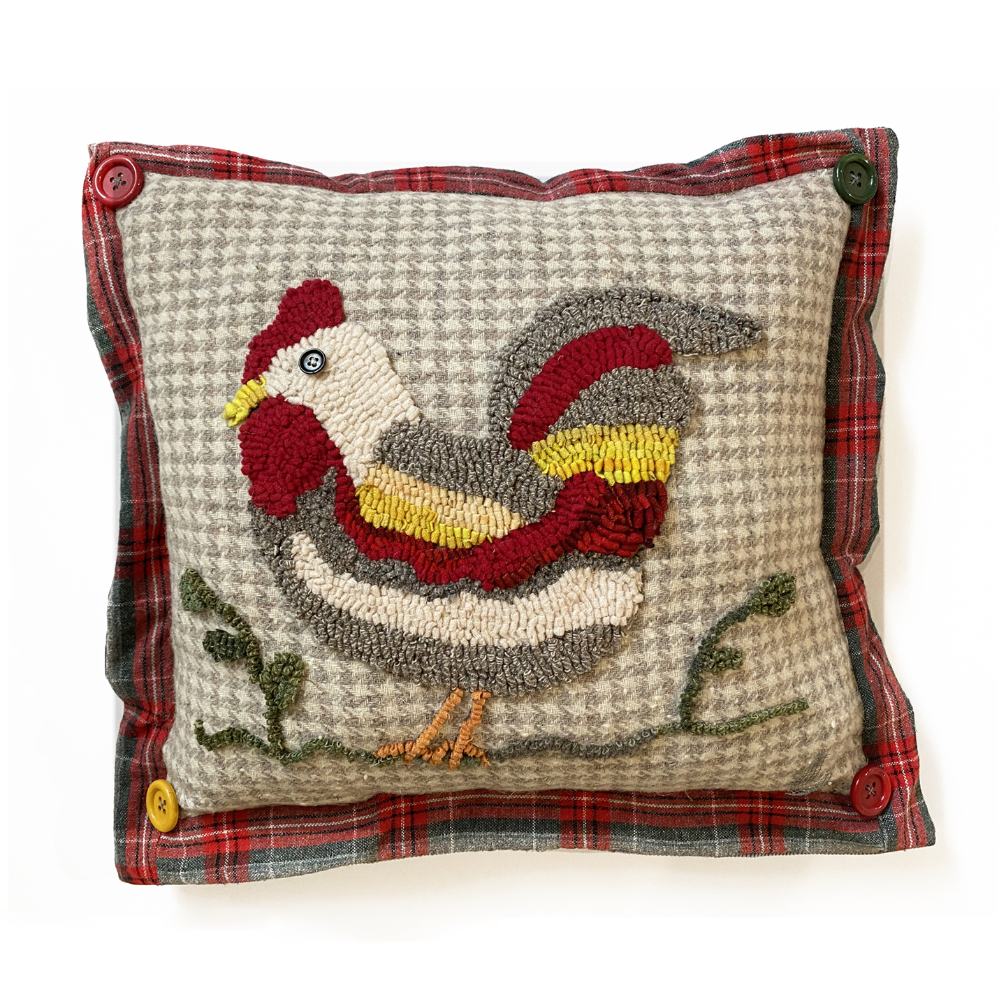 rooster shaped pillow